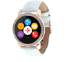 Round activity tracker with colour touchscreen, Swarovski Zirconia and premium watch bands